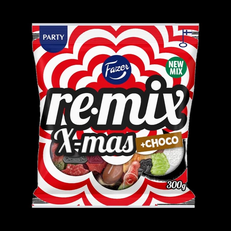 Fazer Remix X-mas suklaa karkkipussi
